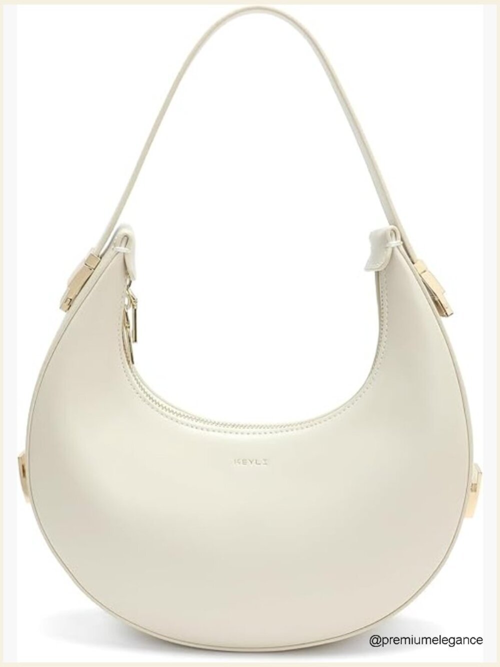 3-in-1 Convertible Hobo Shoulder Bag with Adjustable Strap Zipper